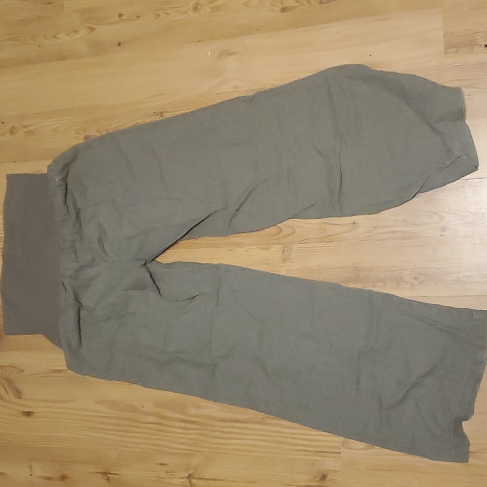 Wide leg linen pants